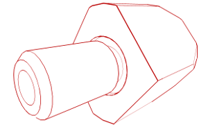 DIN 6321-C Aufnahmebolzen Form C mit Zentrierbohrung