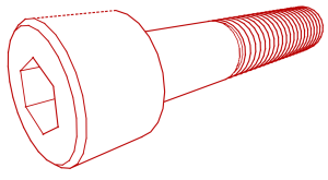 DIN 912 / ISO 4762 Zylinderkopfschraube