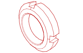 DIN 981 Walzlagermuttern