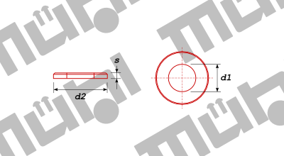 DIN 125-B / ISO 7090 Scheiben mit Fase, vorzugsweise für Sechskantschrauben u. -muttern