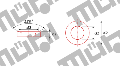 DIN 6319 -D Kugelpfanne Form D