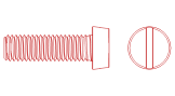 DIN 84 Zylinderschraube